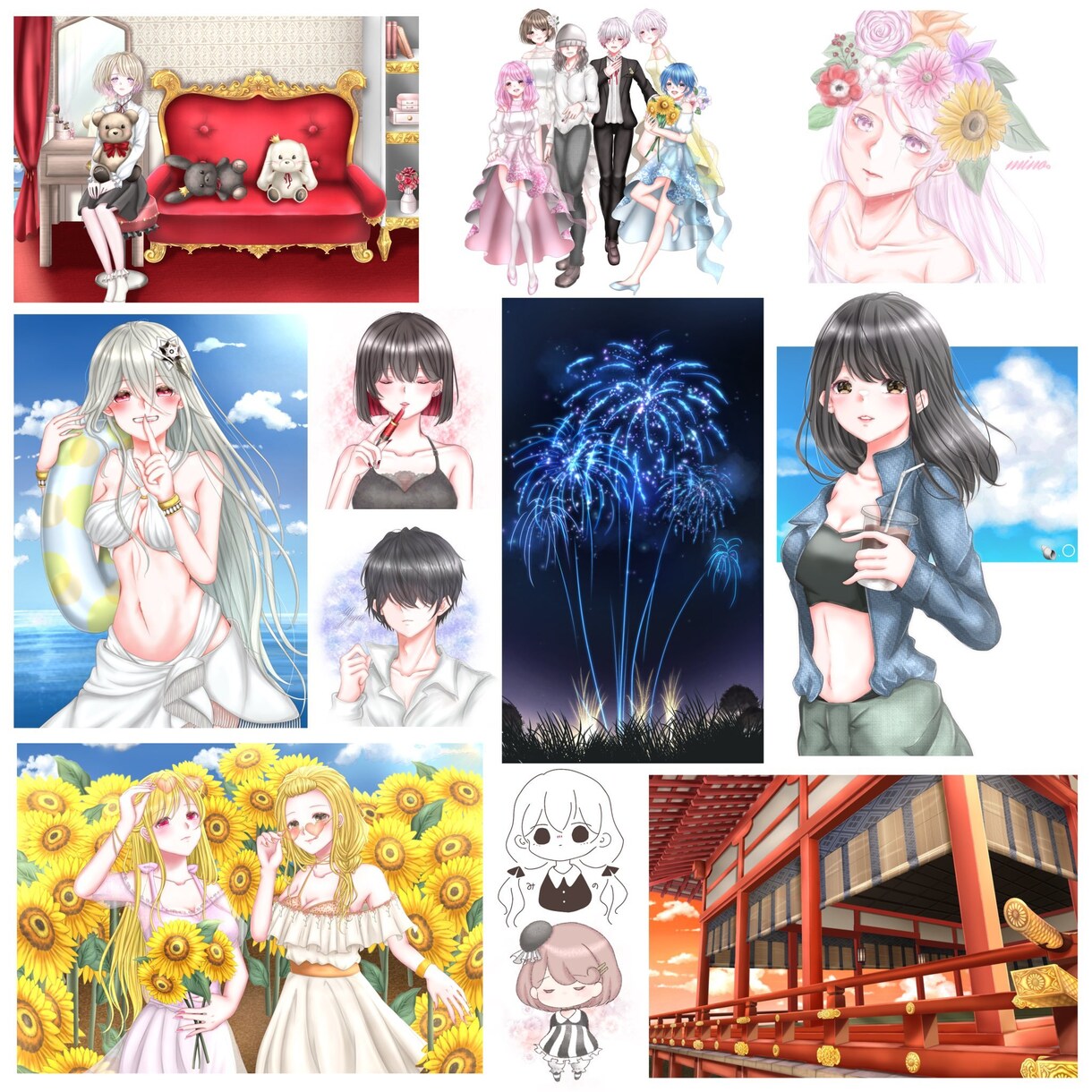 可愛い＆カッコイイオリジナルイラスト描きます 自分だけの特別なイラスト！満足していただけるものを描きます イメージ2