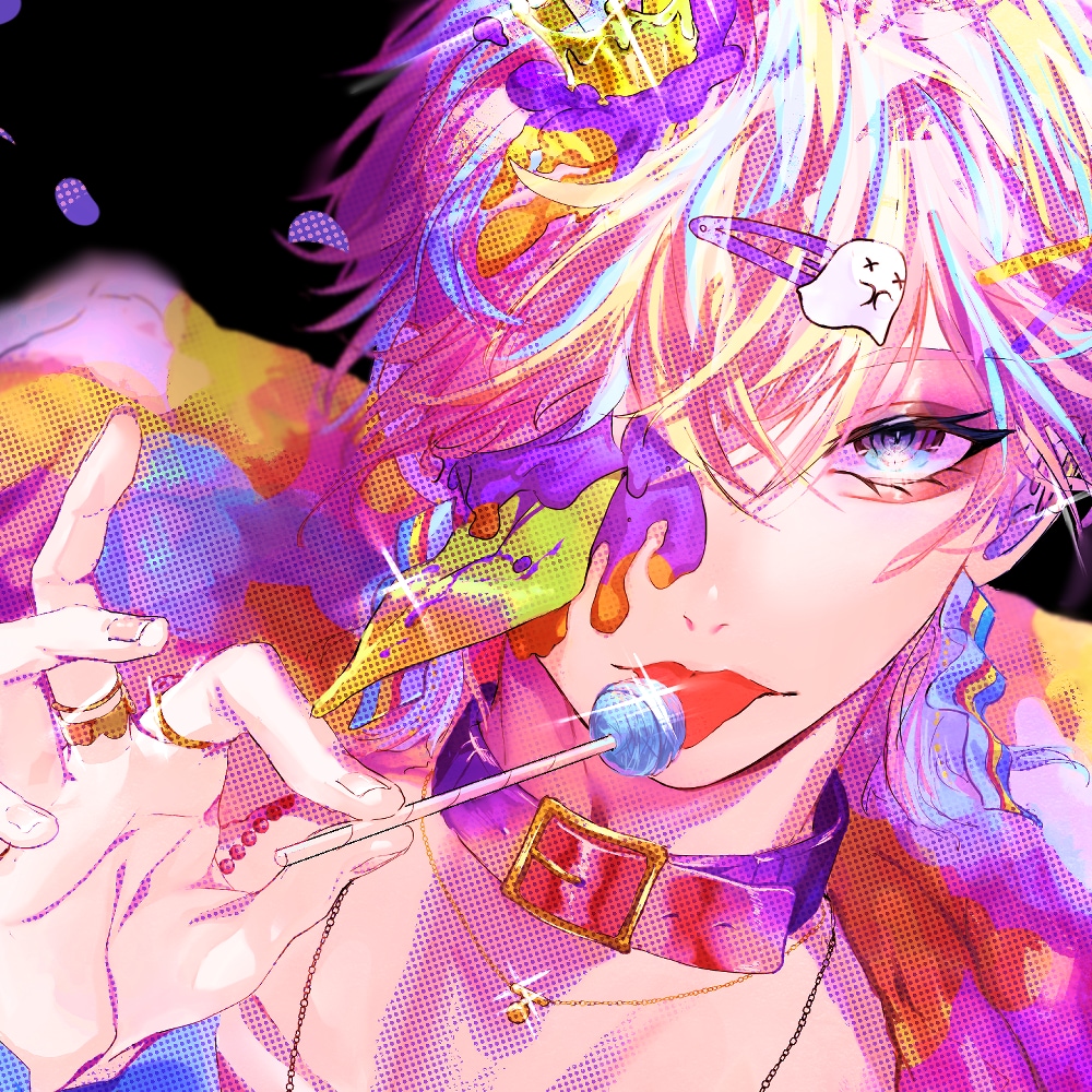 世界観強めな個性的イラストを制作します 貴方の好きな世界観を教えてください！ イメージ1