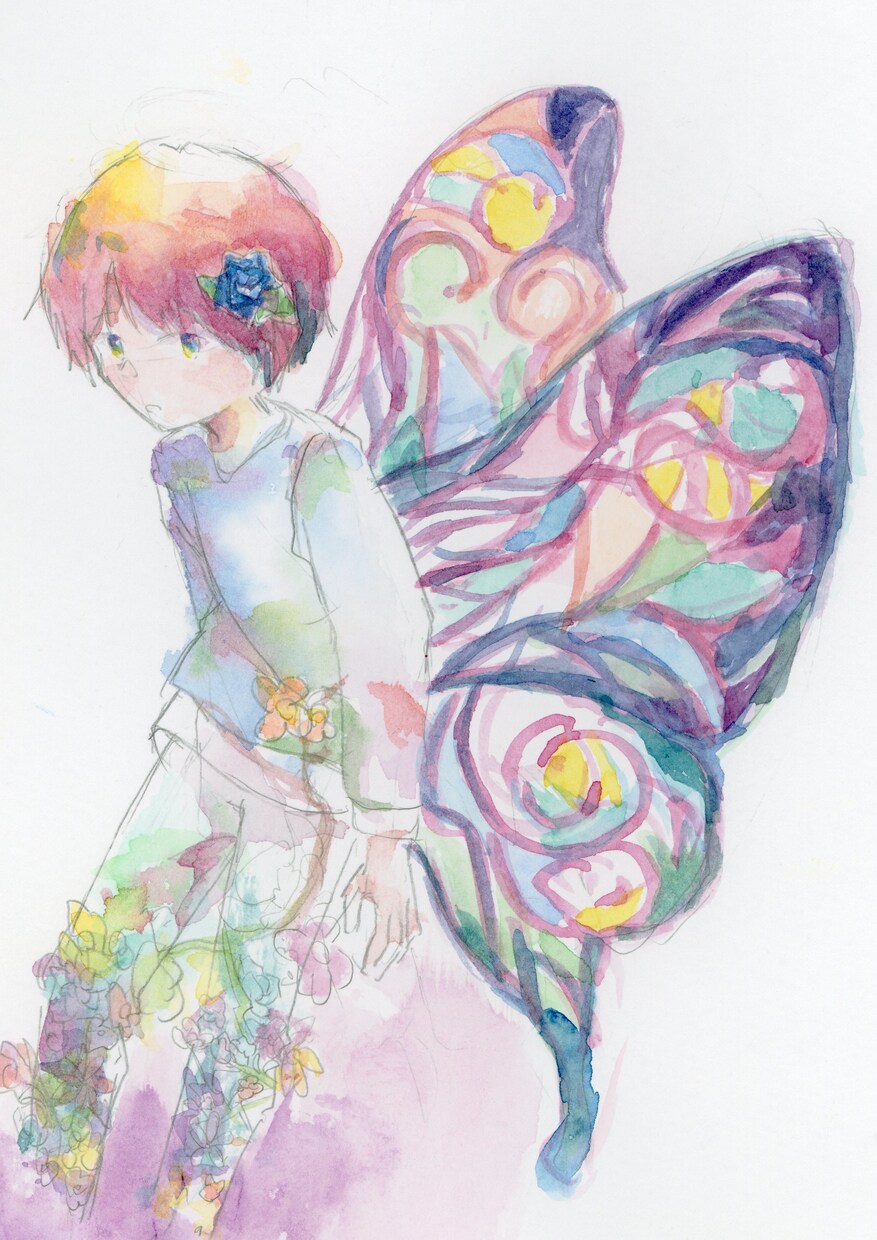 透明水彩でイラストを描きます 鮮やかな色彩で可愛いイラストをお届けします！ イメージ5