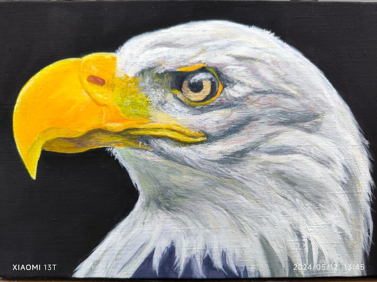 写真を基にリアルな動物の絵を描きます 大切な一枚を、キャンバスに。リアルタッチの動物画 イメージ1