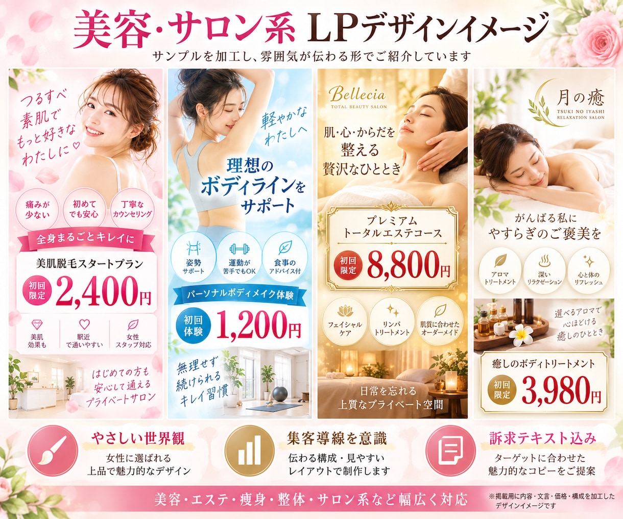 売れる構成・文章・デザインでLPを制作します キャッチコピー・本文作成からデザインまで売れるLPを一括制作 イメージ2