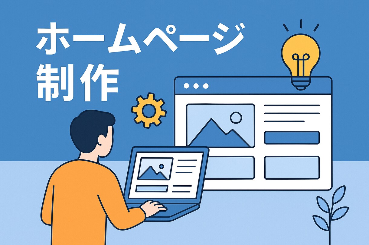 ホームページ全般作成します 皆様が満足頂けるようなホームページを制作します！ イメージ1