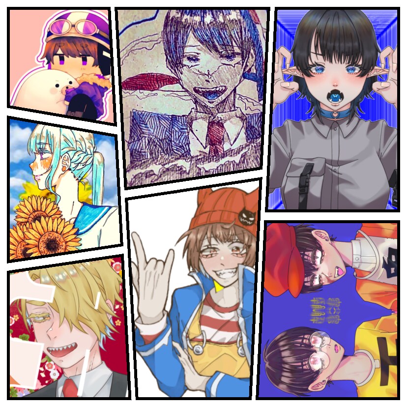 アイコン、夢絵、キャラクターをお描きします 皆様のお望みのイラストをお描きします。 イメージ1