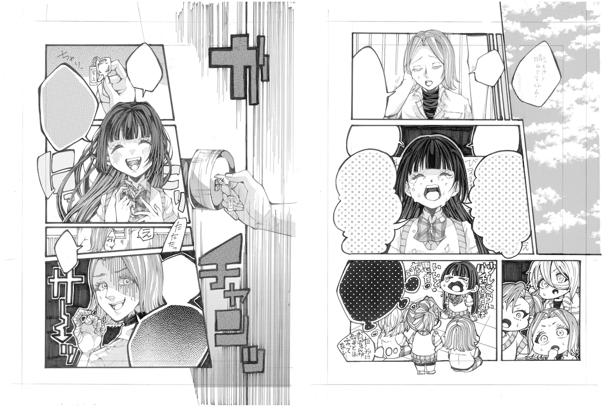 商業誌受賞歴有の作家があなただけの漫画を描きます テンポ感抜群のアナログ原稿です イメージ5