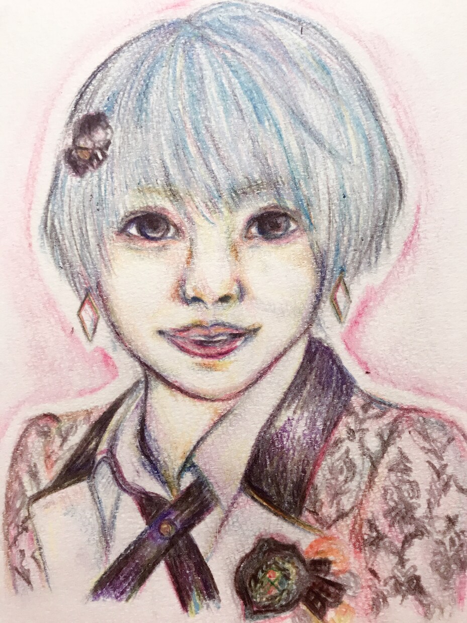 色鉛筆で似顔絵を描きます 暖かい絵をお探しの方にオススメ！ イメージ1