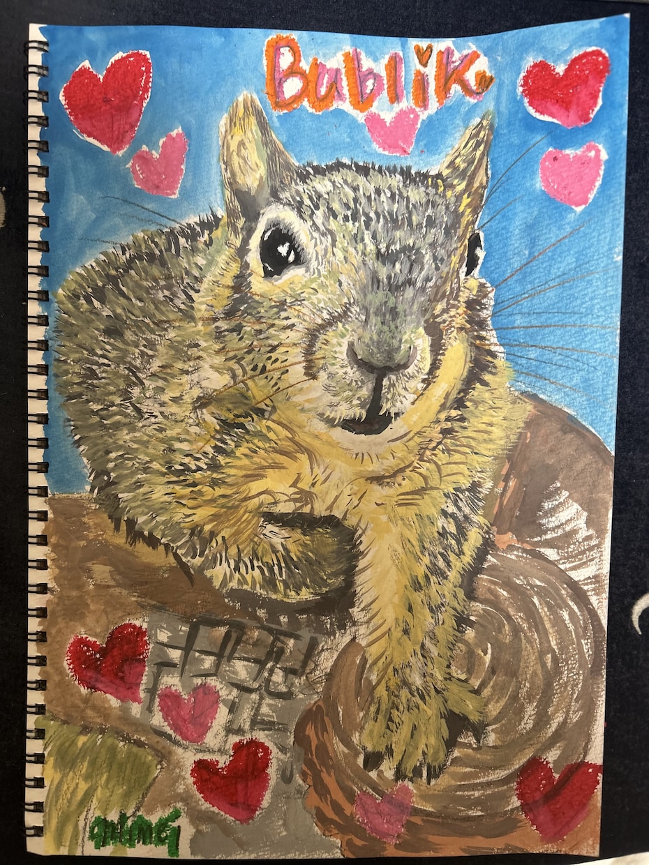 虹の橋を渡った大切なペット様の似顔絵を作成します 天国へ旅立ったペット様の似顔絵を描きます イメージ6