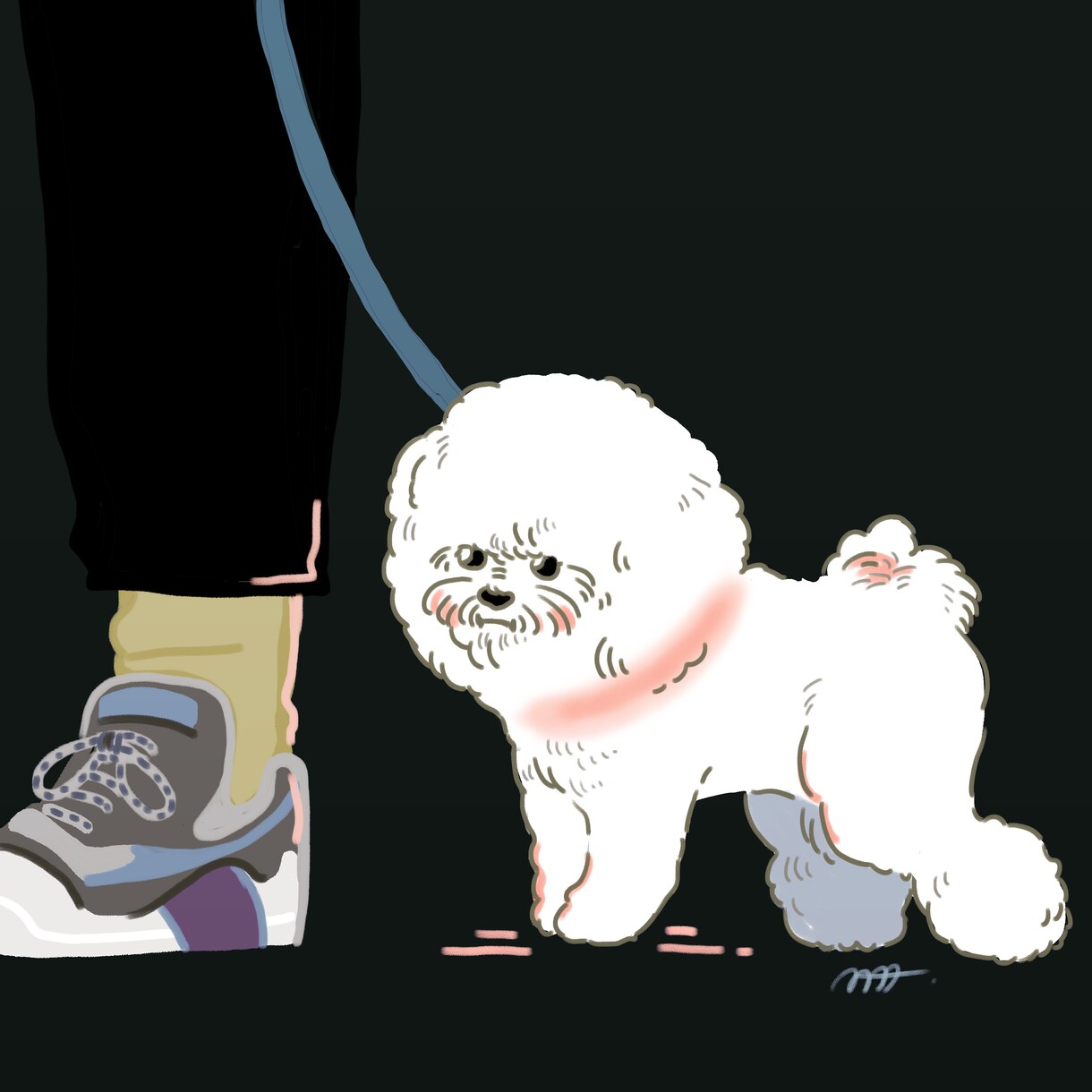 かわいい犬たちを描きます あなたと愛犬の思い出の１枚をお手伝いします イメージ4