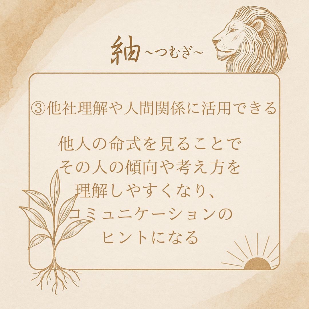 四柱推命であなたの本質と運気を鑑定します 生年月日と出生時間で丁寧に読み解きます✨️ イメージ7