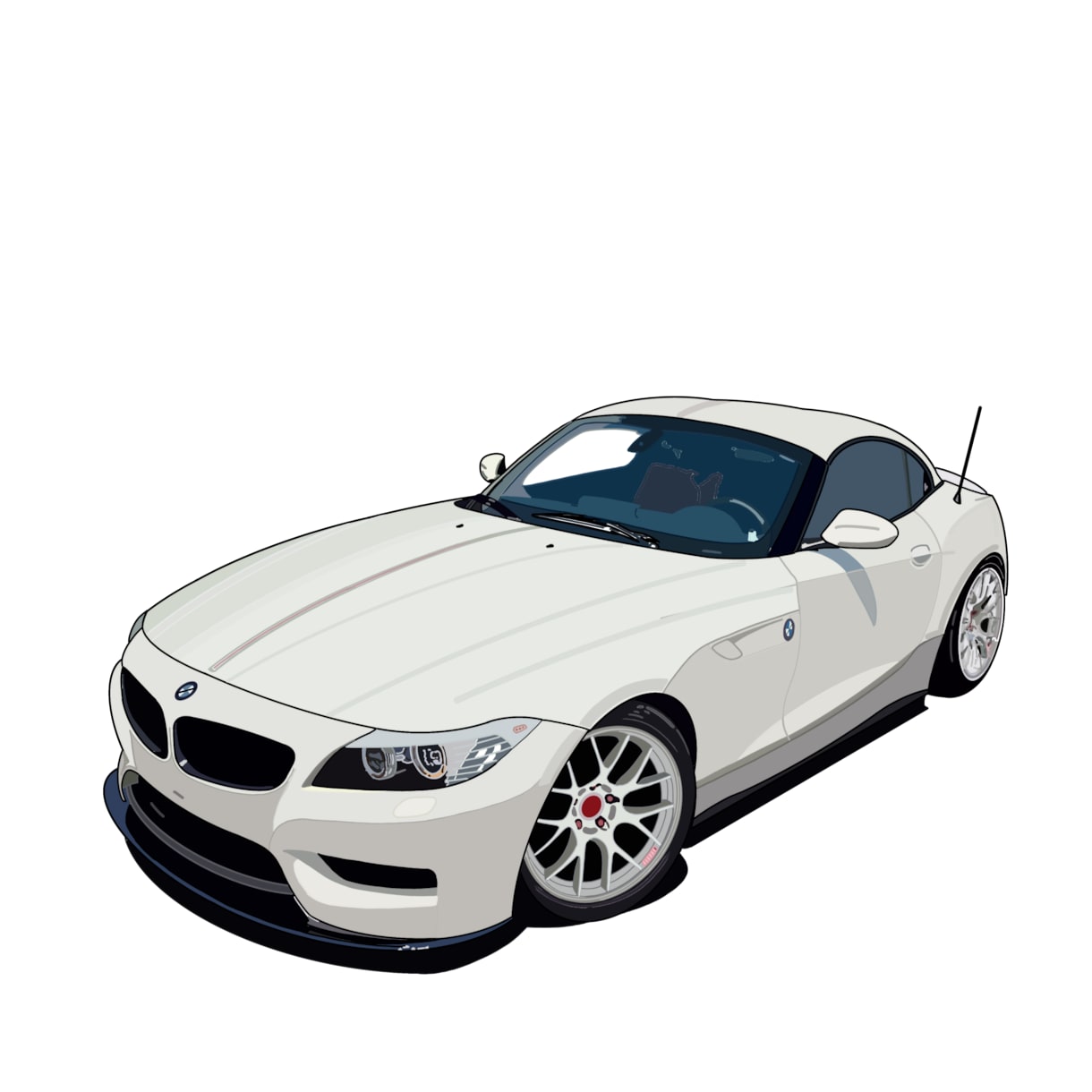 思い出の車をリアルにイラストで描きます 思い出の車を味わい深く、忠実に描きます！　納車記念に！ イメージ7