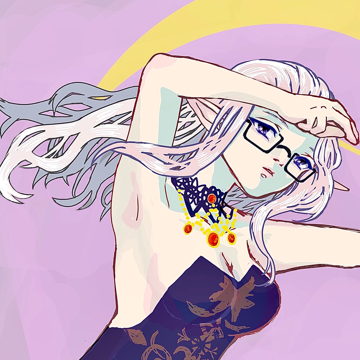 イラスト描きます 華やかな絵柄。デジタルor水彩画。 イメージ3