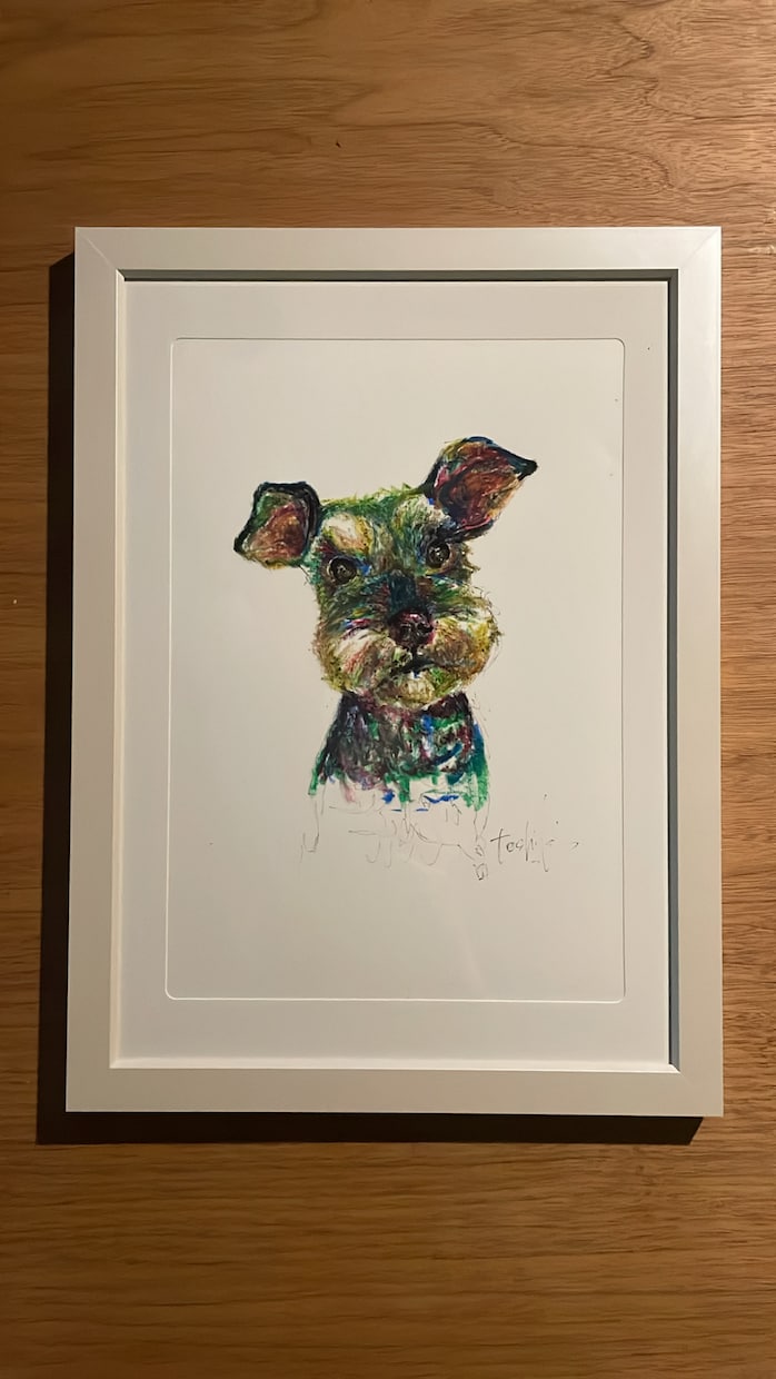 いままでにないタッチでお客様のペットをお描きします 主にクレヨンを使った絵をお届けします。イメージお聞きします イメージ4