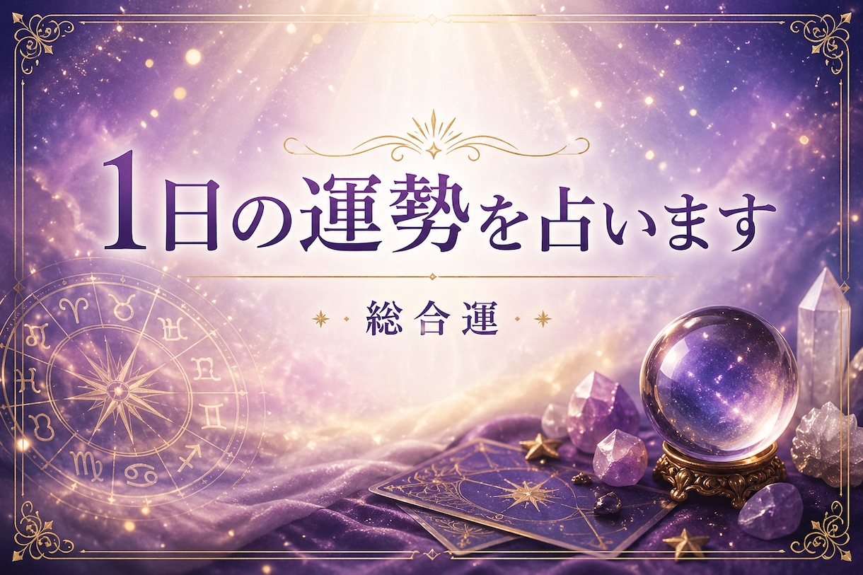 一言アドバイス付き・指定された日の運勢を占います その日をどう過ごすとよいか、カードが教えてくれます。 イメージ1
