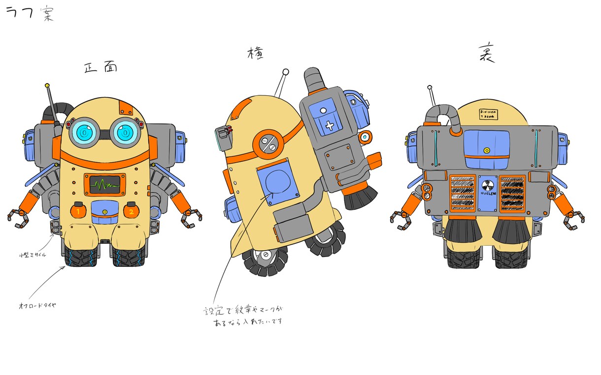 ロボ系！機械系のイラスト、アイコンなど描きます カッコイイから、なっなんだこいつ!?まで‼ イメージ8
