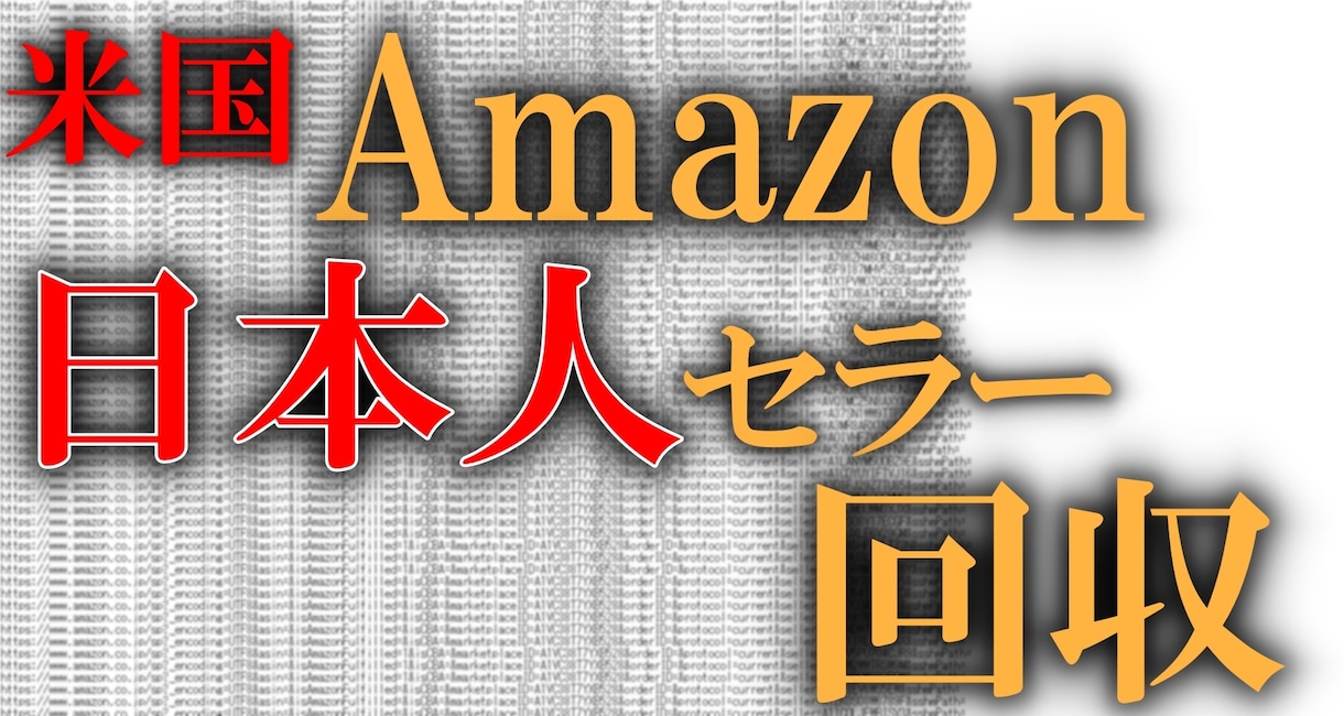アマゾン米国で日本人セラーURLをリサーチします 特定のカテゴリーやジャンル、キーワードからセラーをリサーチ イメージ1