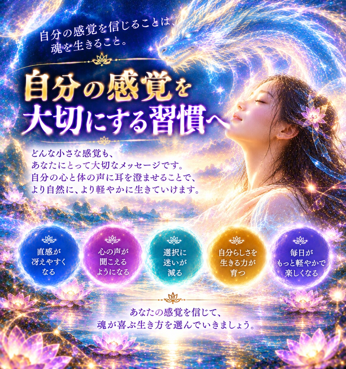 松果体を整え直感力をひらきます 眠っている直感をひらき、自分の感覚を信じる力へ イメージ9