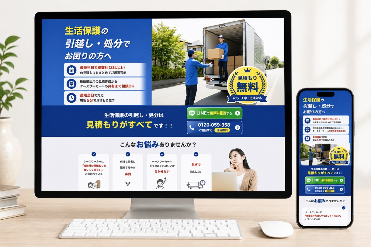 STUDIOでホームページの制作を致します HPを即納品！どこよりも安くシンプルなWebサイトを制作！ イメージ4