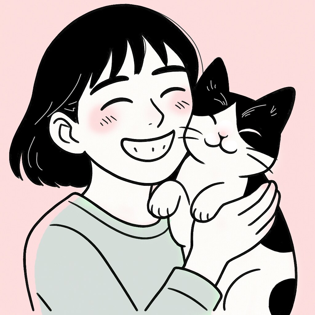 先着5名限定！サンプル利用OKな方募集しています あなたと大切な“うちのコ”との似顔絵を作成します イメージ1
