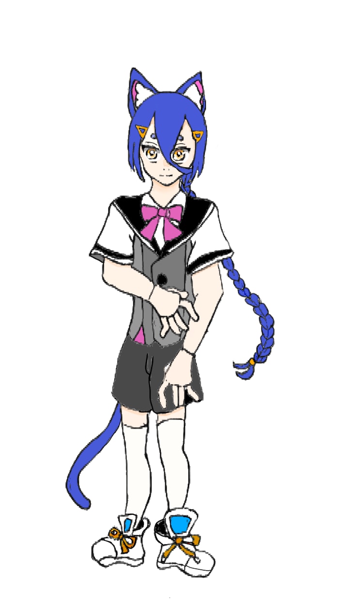 閲覧ありがとうございます。もえ様と言います プリキュアのような絵柄です。一つ一つ丁寧に描きます イメージ2
