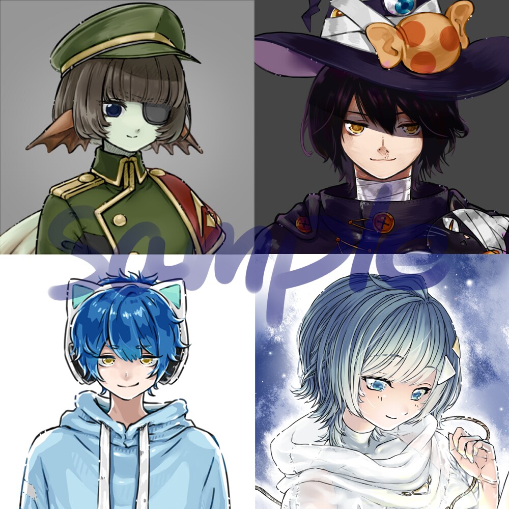 絵関連の色々な作品作成いたします 動画やゲーム等に是非ご使用ください！＋゜ イメージ6