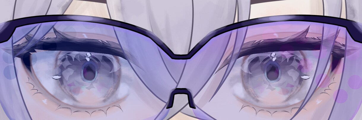 目のアップのヘッダーを制作します 素敵な目のヘッダーを描かせていただきます！ イメージ2