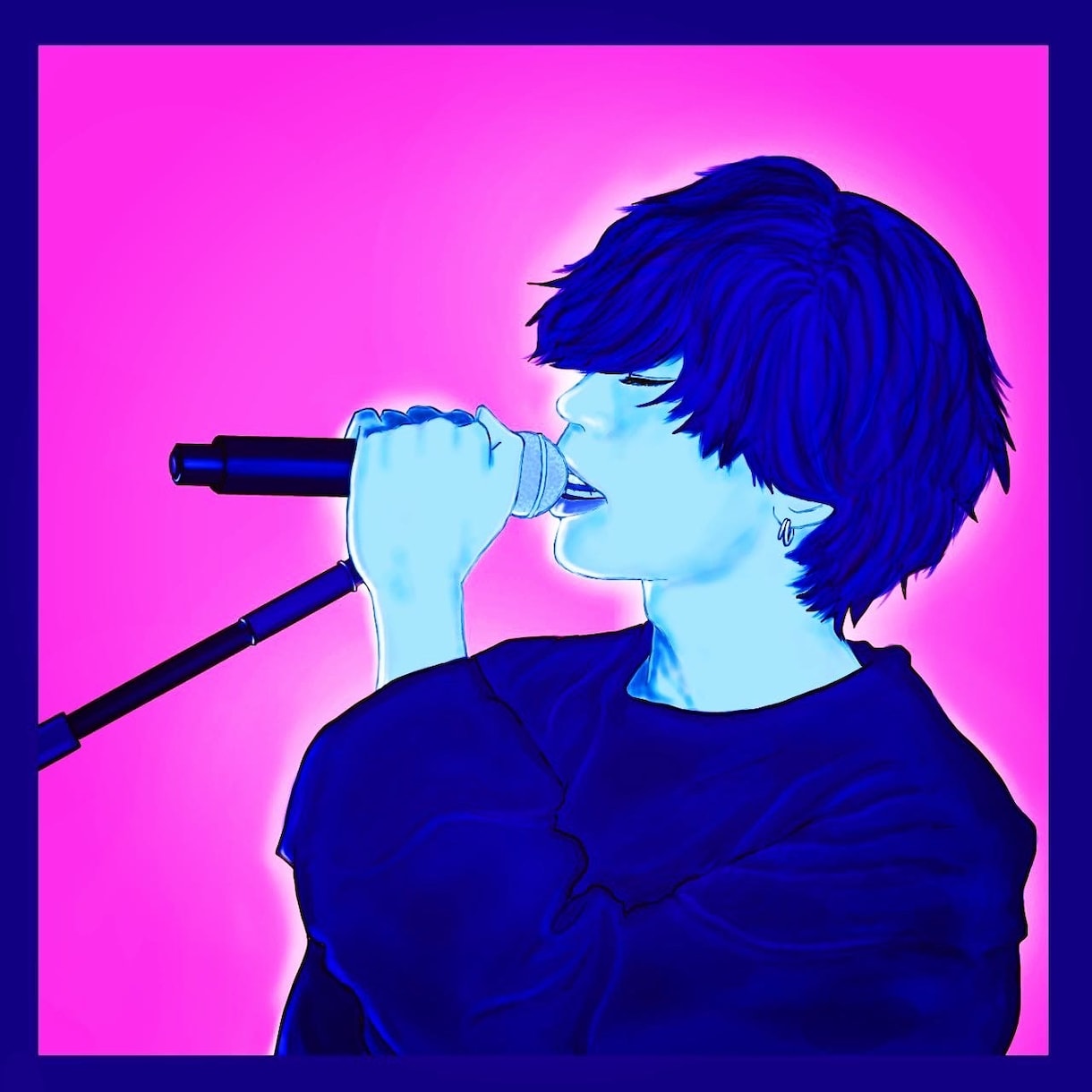 アイコン用や似顔絵などオリジナルイラスト描きます SNS用のアイコンや似顔絵などを迅速に描きます。 イメージ5