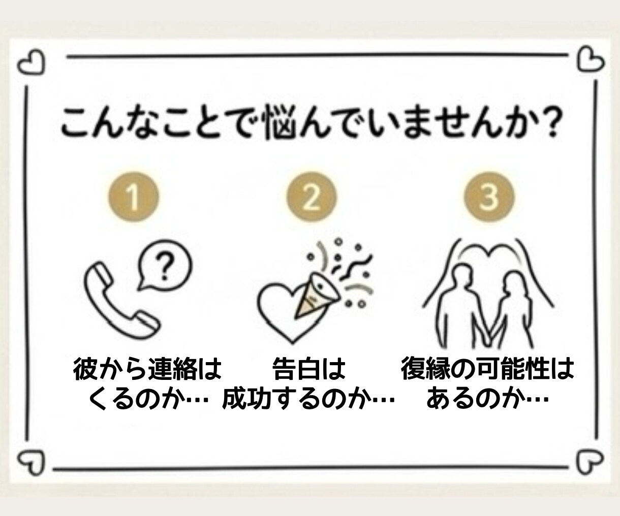 YES/NOで恋の答えをサクッと鑑定します 1つだけ質問OK｜恋の答えをYESかNOで鑑定 イメージ3