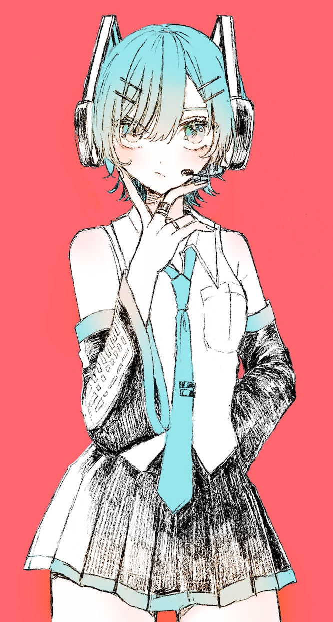 オリジナリティのあるペンイラスト描きます モノクロを基調として雰囲気のあるイラストを制作します✧* イメージ4