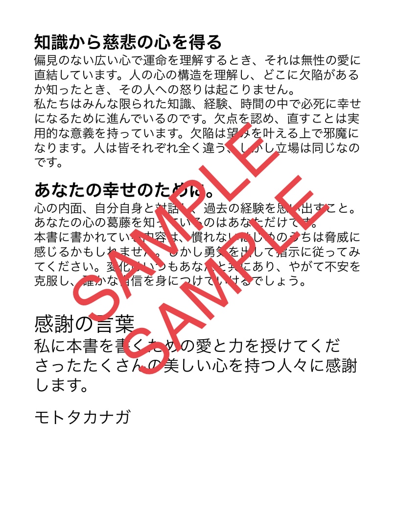 あなたの取扱い説明書を作成します 幸せになるためのあなただけの取扱い説明書を作成します。 イメージ2