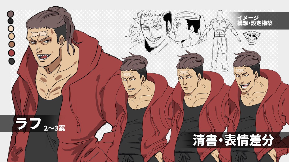 TRPGキャラクターの立ち絵制作いたします 迅速に対応！TRPG等のゲーム内でのイラストが欲しい方へ イメージ3