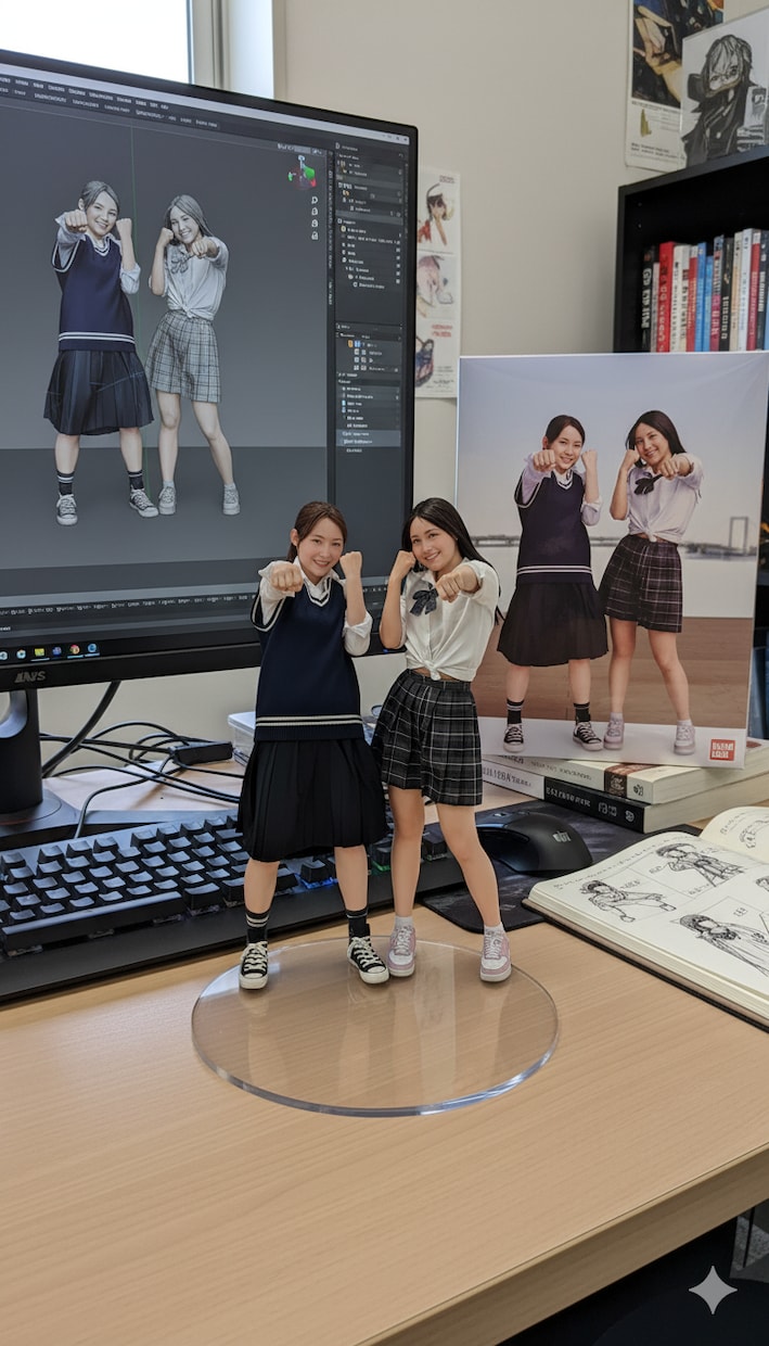 AIフィギュア制作します 今流行りのアナタだけのAIフィギュアを作ります！ イメージ2