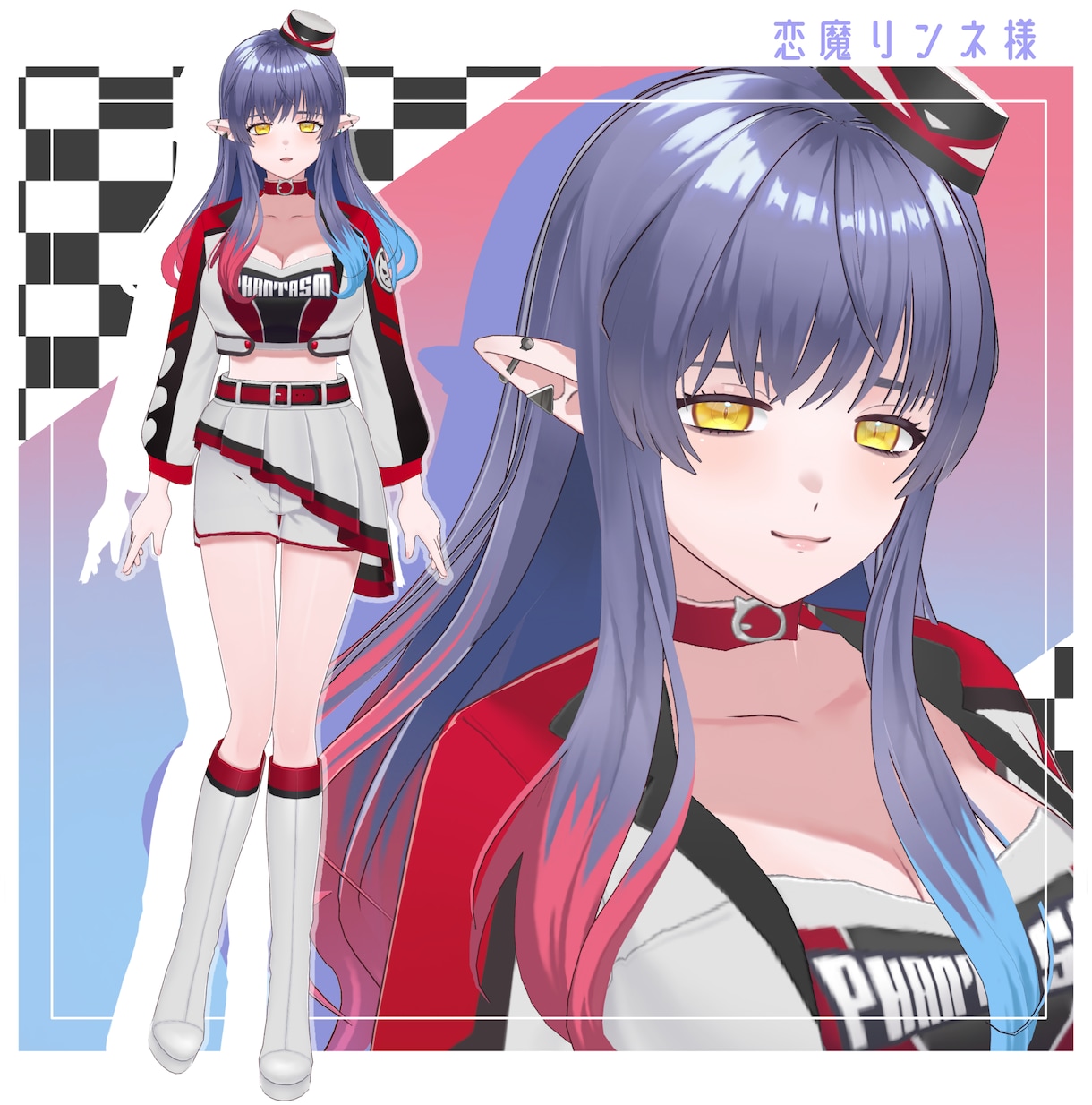 VRoidであなた専用の3Dモデルをお作りします vtuberやプライベート用に。かわいい女の子が得意です！ イメージ5