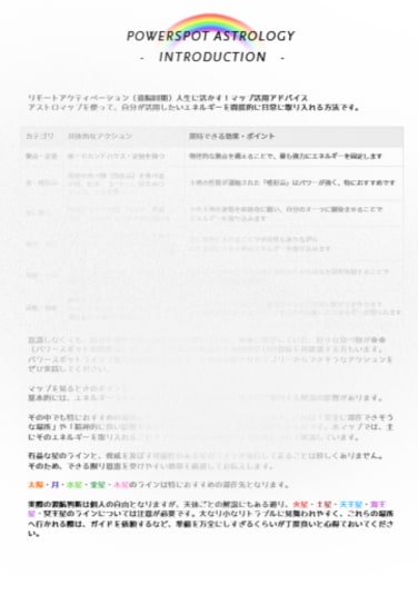 アストロマップ初めてプランを提供します 国内・海外の気になる場所との運命のご縁をご紹介します！ イメージ9