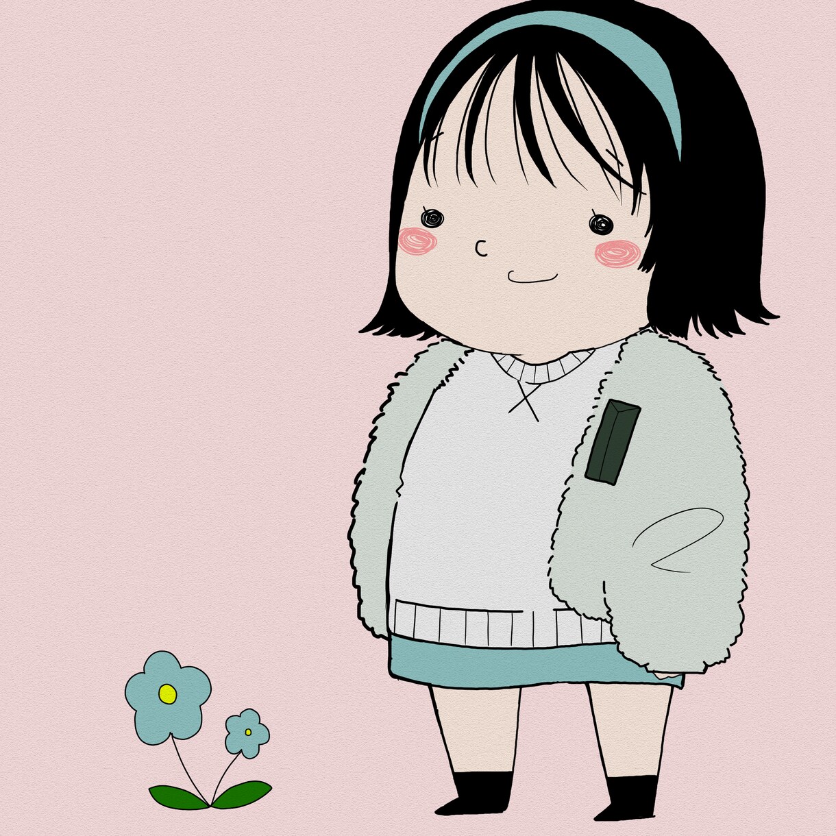 カラーイラスト提供します デフォルメされたキャラクターを制作します イメージ1