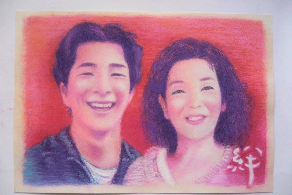 美しい似顔絵描きます 美しい飾るための似顔絵を描きます。100年みんなうっとり～♪ イメージ1