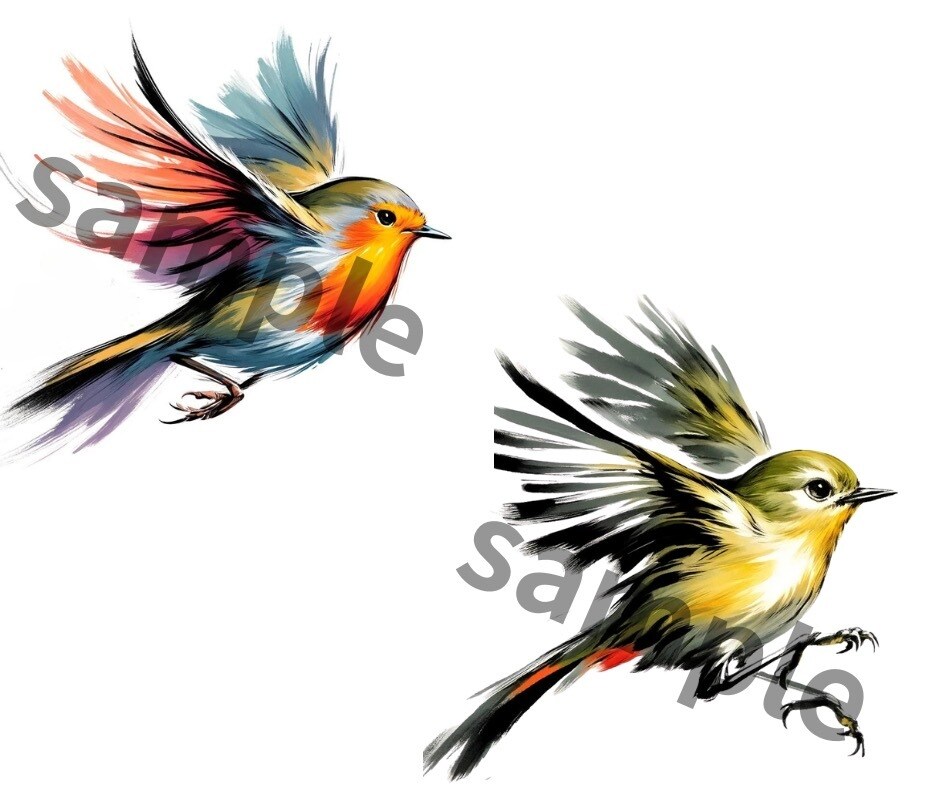 3点ご提案！躍動感ある動物の絵を筆絵水彩で描きます 商用利用OK！好きな動物を絵にしてみませんか？ イメージ4