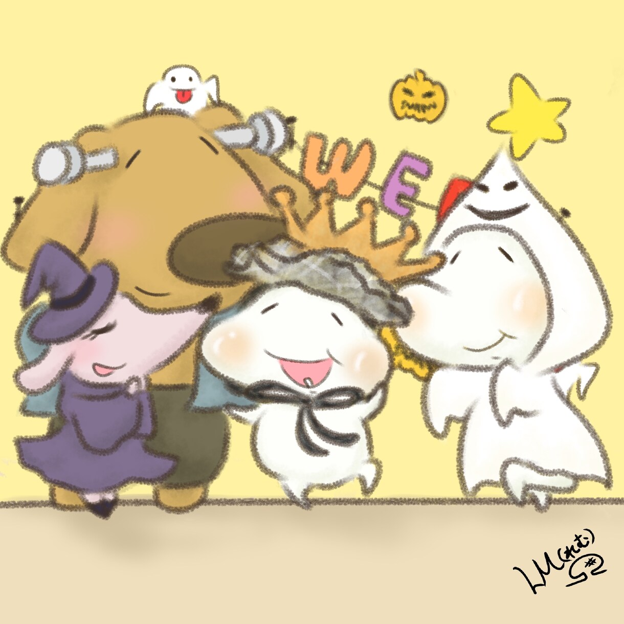 ふんわり可愛く☆笑顔溢れる一枚を描き上げます 幅広いバリエーションで、実在の人物やペット、創作まで何でも！ イメージ6