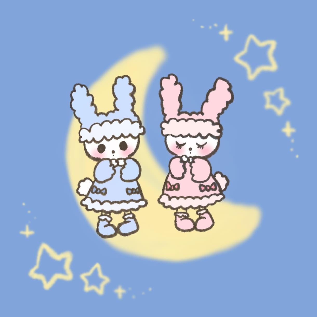 絵本から飛び出したようなイラスト描きます 即納！1枚1000円～！ほんわかイラストに仕上げます！！ イメージ6
