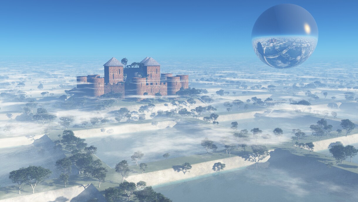 3DCG風景・背景画像制作してます 他にはない、3DCGで空想の中の世界を画像で提供 イメージ7