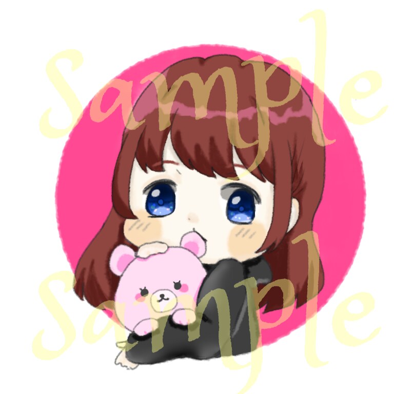 ゆるふわアイコン作ります ゆるっとしたアイコンが欲しい方へ イメージ2