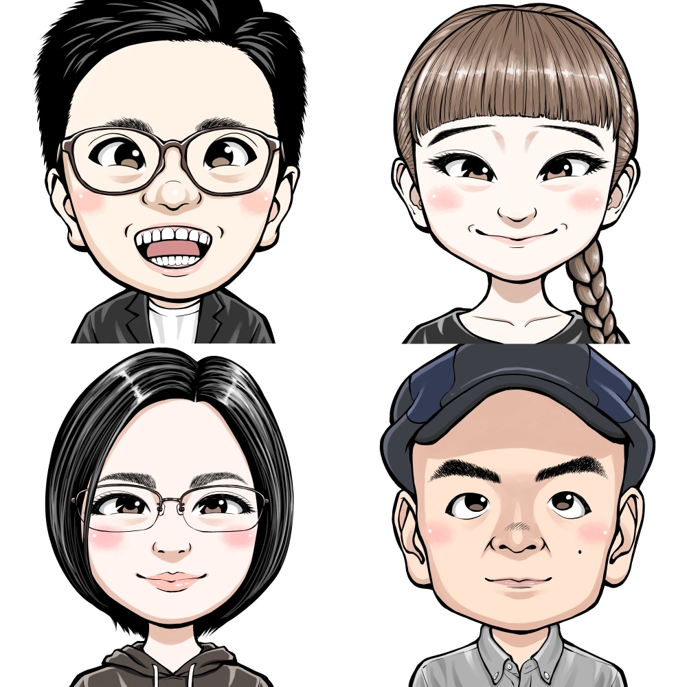 プロ漫画家がデフォルメした似顔絵描きます 心を込めて描かせて頂きます！SNSアイコン等にご利用ください イメージ4