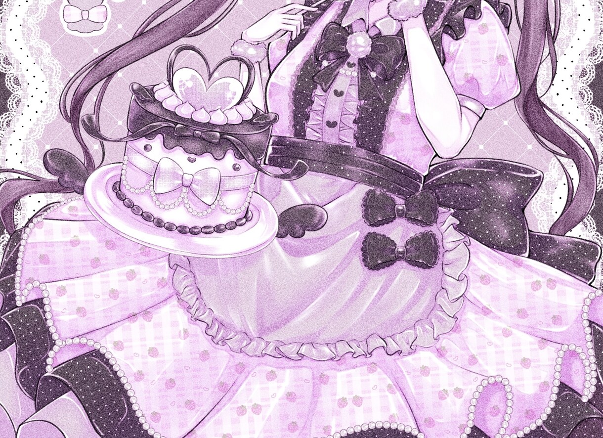 甘くて可愛い量産イラスト描きます 甘ふわシンドローム量産♡甘かわいいをお届けします イメージ6