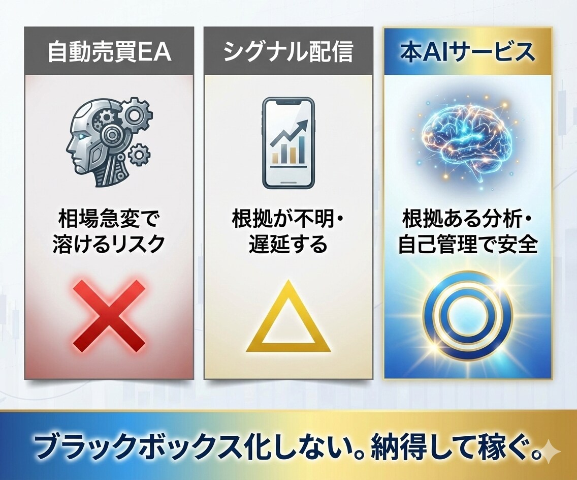 画像3枚でAIが分析｜FX完結ロジック提供します 迷いをゼロへ。画像3枚でAIが導くプロ級の環境認識＆売買判断 イメージ6