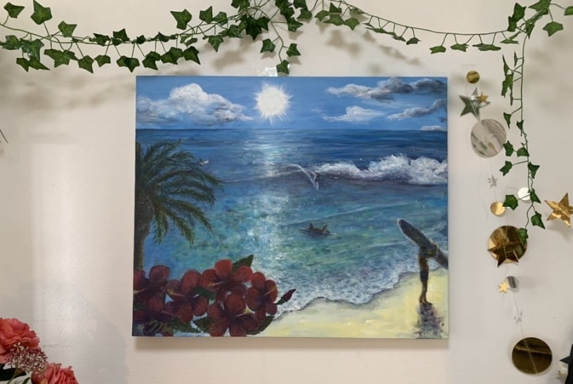 キャンバス肖像画・ペット肖像画！絵画を制作致します 風景・肖像・静物・抽象。お部屋に合わせた絵画制作承ります！ イメージ2