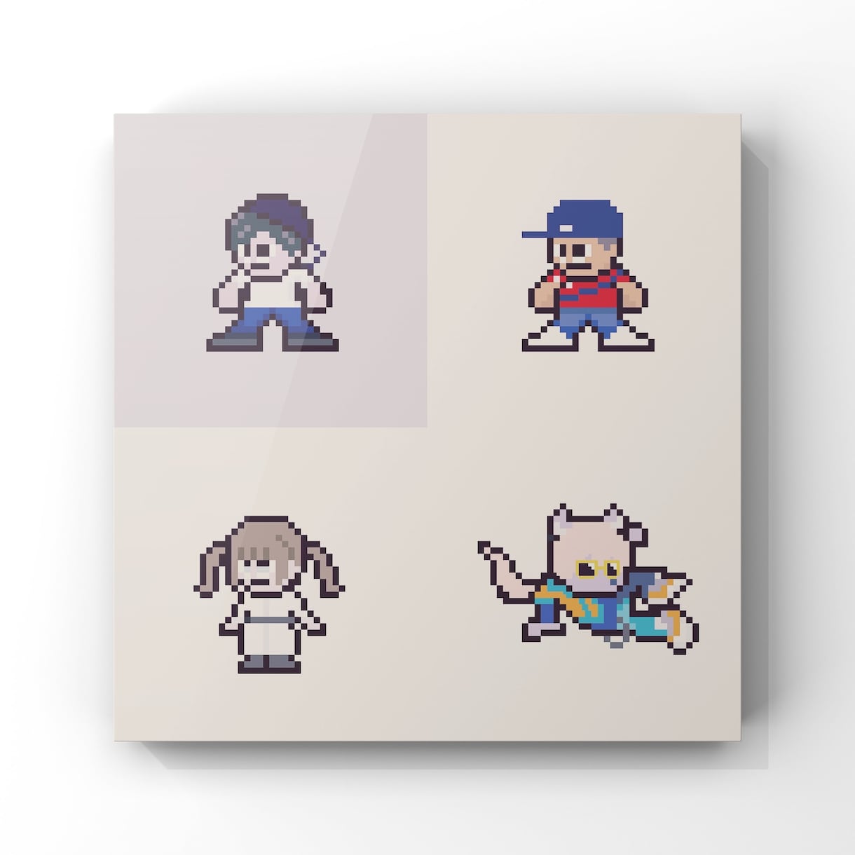 ご希望の絵柄であなたのイメージをイラストにします ミニキャラ、ドット絵、絵柄寄せ等に幅広く対応。 イメージ4