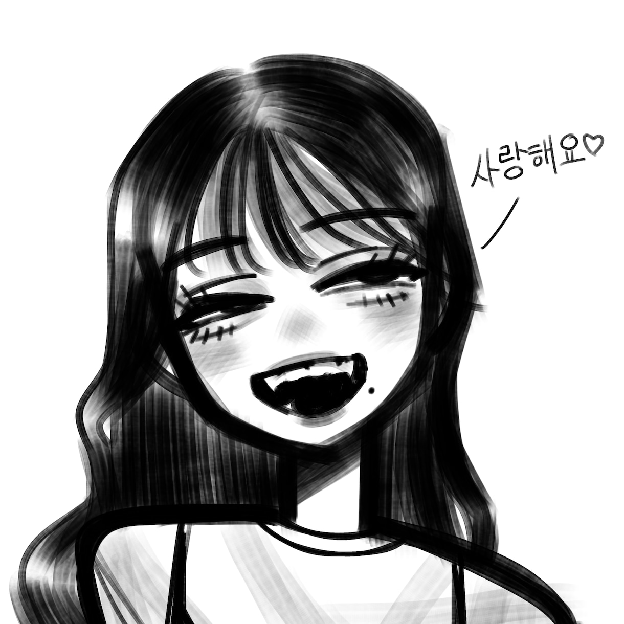 あなたへ絵を描きます 韓国風の絵柄であなたの好きな子を描かせていただきます。 イメージ2