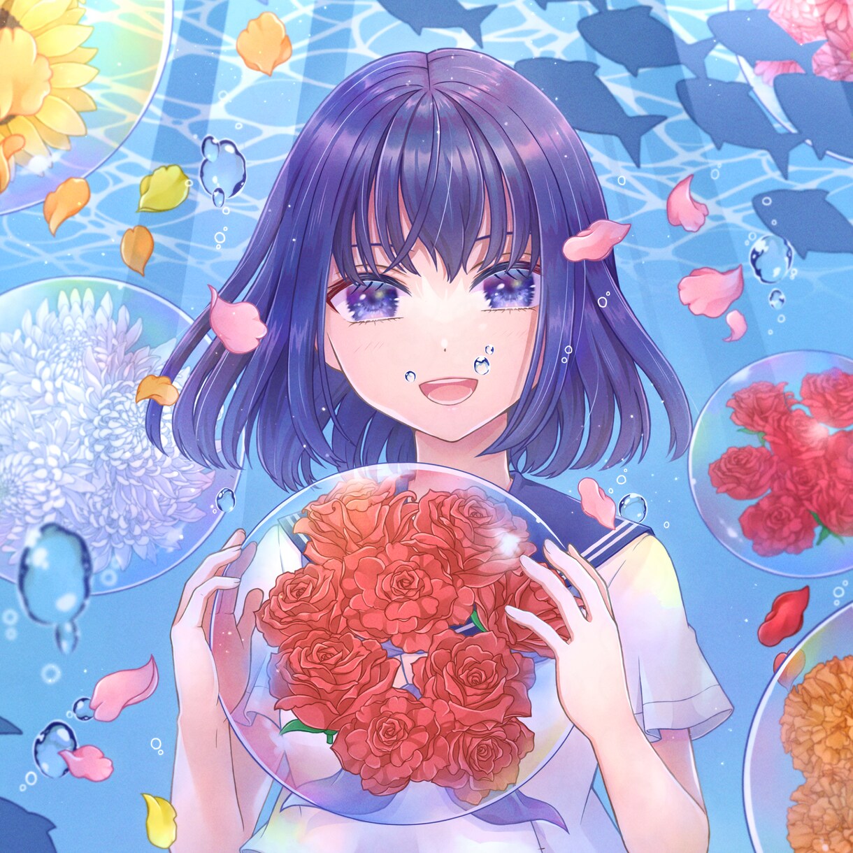 SNS等で使えるアイコンイラストを作成します イラコン受賞歴有り。女の子のイラストならおまかせ下さい! イメージ1