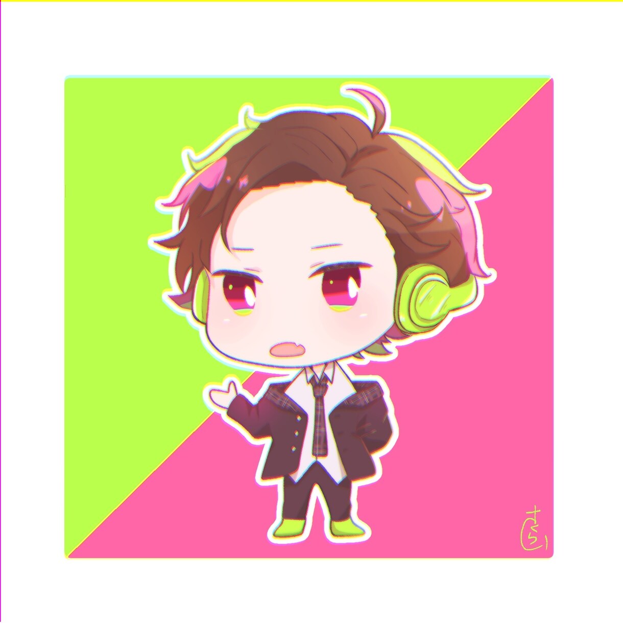 鮮やかかわいく描きます 色味にこだわって丁寧に描きます！ イメージ2