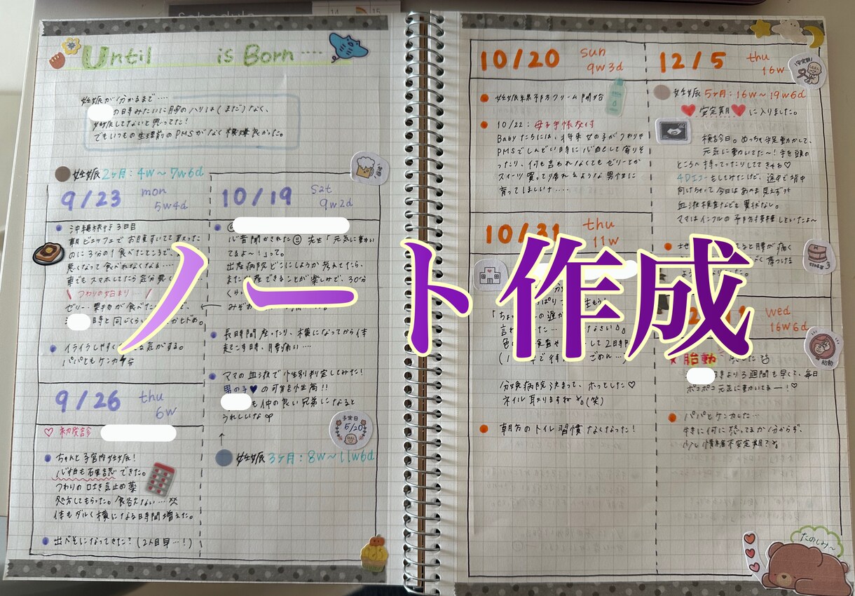 代筆各種・ノート作成・文字起こし☆承ります 硬筆書写検定保有！デコも相談可！幅広く対応・占いも相談可 イメージ5