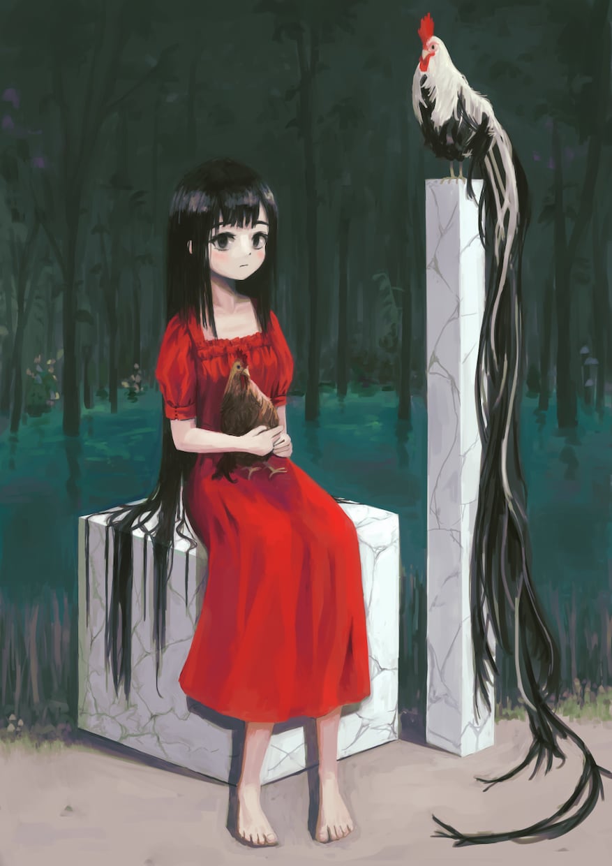 MV用イラスト、小説の表紙・挿絵などを描きます 厚塗りの一枚絵、雰囲気や物語性のあるイラストを描きます イメージ2