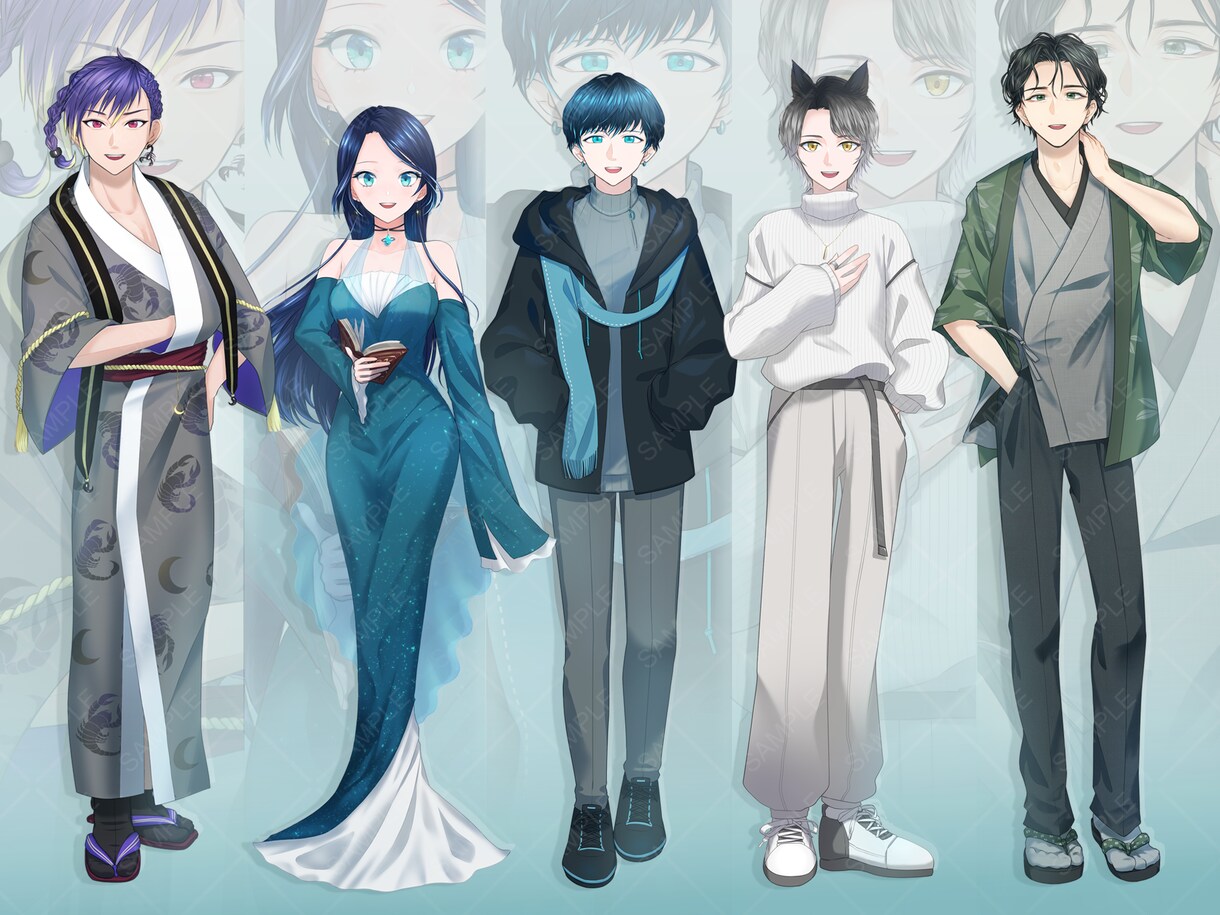 IRIAM用立ち絵イラストを描きます 理想のキャラクターを描きます！ イメージ3